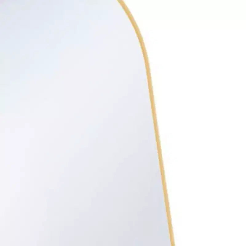 59" Gold Metal Arch Full Length Mirror Freestanding or Wall Mount