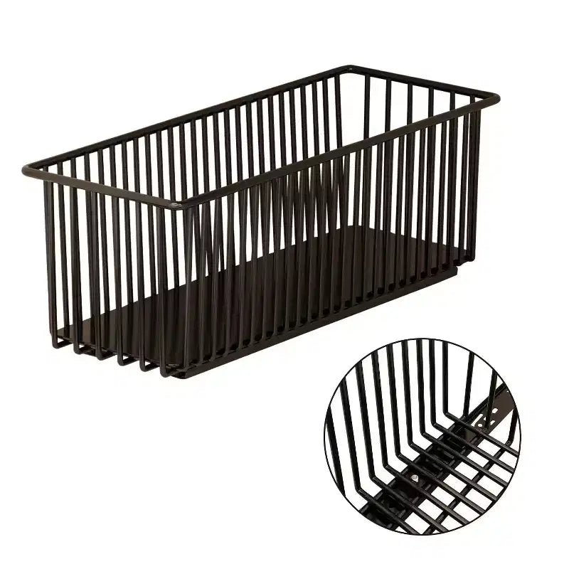 Multifunctional Sliding Shelves,2 Pack Pull Out Cabinet Organizer,Sturdy Carbon Steel Roll-Out Drawers for Kitchen Cabinet Pantry Bathroom Under Sink