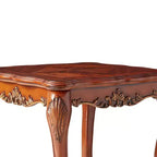 Table d'appoint en bois avec tiroir et étagère, noir