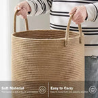 Panier à linge haut 58 L pour chambre d'enfant