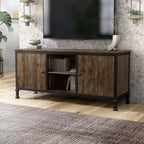 Meuble TV industriel multi-rangements pour téléviseurs jusqu'à 65 po