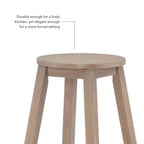 Tabouret de bar 24 po Killian, hauteur comptoir
