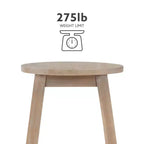 Tabouret de bar 24 po Killian, hauteur comptoir