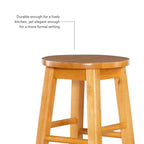 Tabouret de bar 24 po Killian, hauteur comptoir
