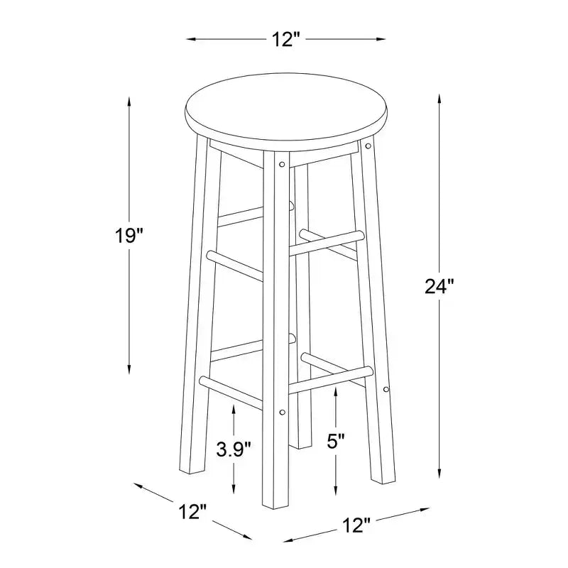 24" Killian Counter Height Barstool