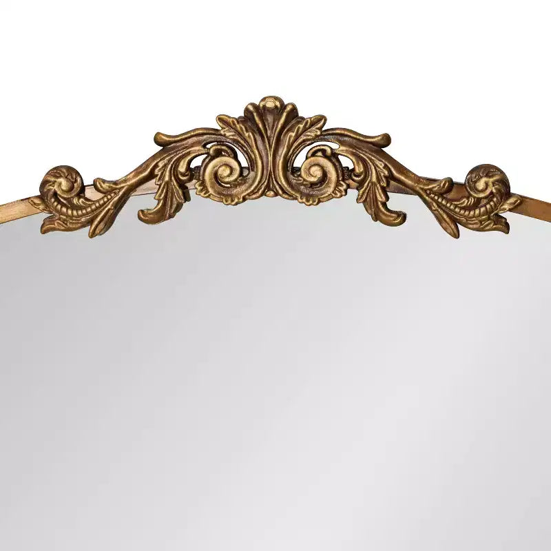 Miroir arche traditionnel avec étagère