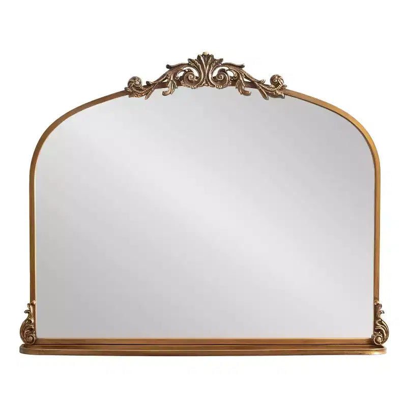 Miroir arche traditionnel avec étagère