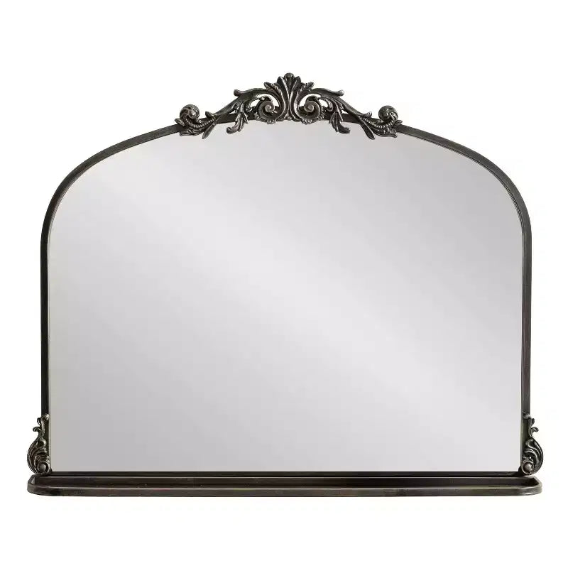 Miroir arche traditionnel avec étagère