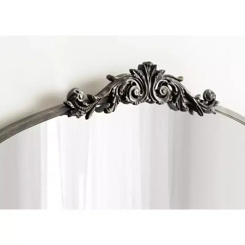 Miroir arche traditionnel avec étagère